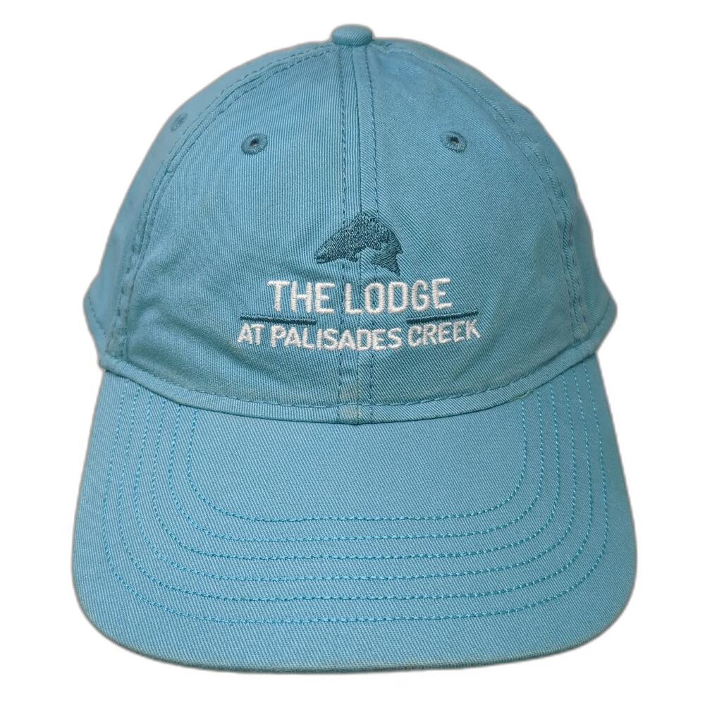 Ouray Sportswear Baseball Cap Blue One Size Lodge Palisades Creek Idaho Hat